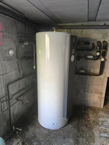 Remplacement d'un cumulus THS 150 litres à La Turbie , Menton, Plomberie OTTAVIANI