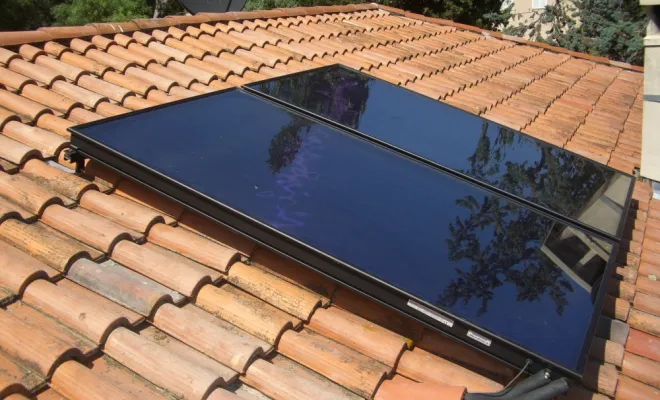  panneaux solaire sur toiture 